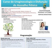 Curso de Uroginecologia e Disfuno do Assoalho Plvico
